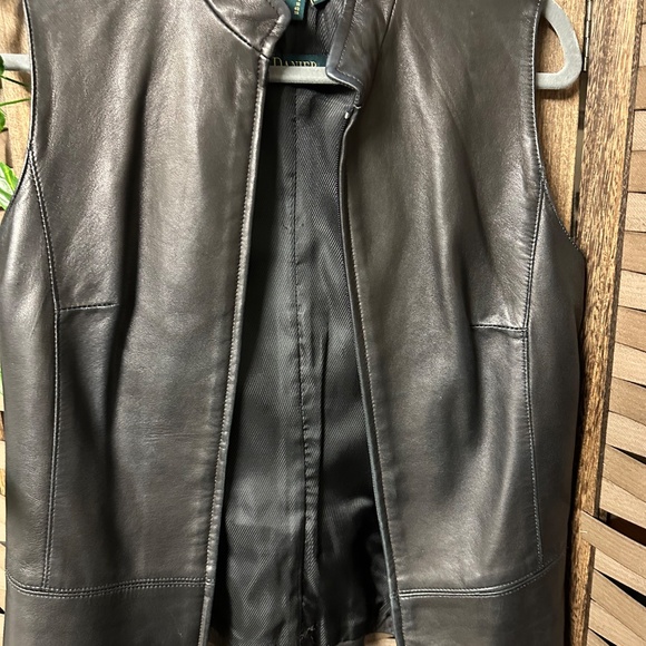 Leather Vest DANIER - Picture 4 of 8